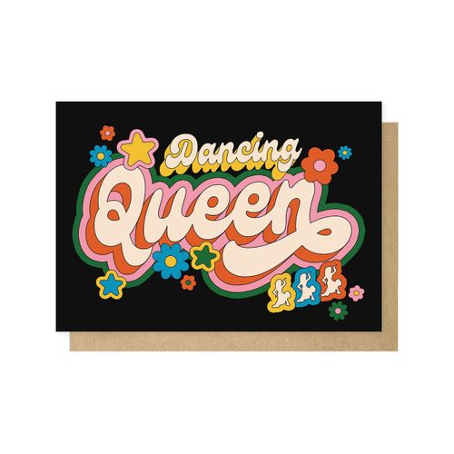 Greetings Card - Dancing Queen (Abba)