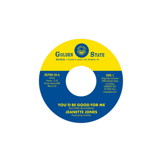 Jones, Jeanette - You'd Be Good For Me / Cut Loose