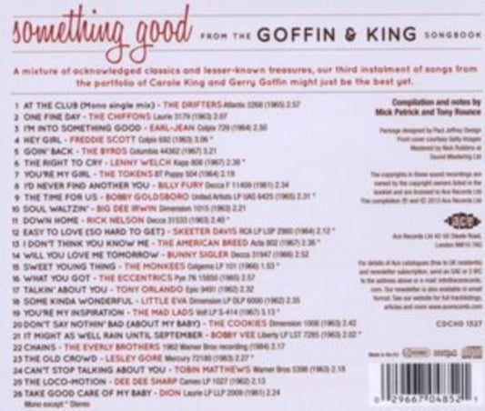 Something Good From The Goffin & King Songbook - Something Good From The Goffin & King Songbook
