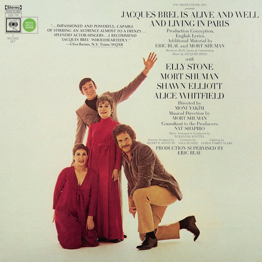 Brel, Jacques - Is Alive And Well And Living In Paris (2026 Reissue)
