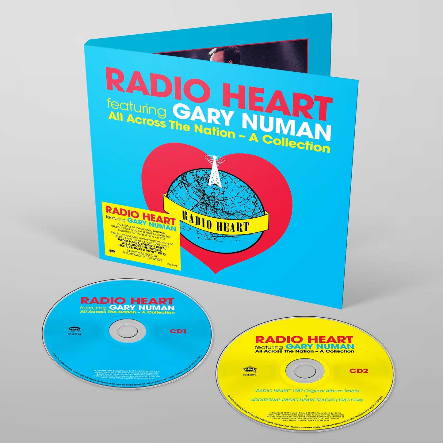 Radio Heart featuring Gary Numan - All Across The Nation - A Collection