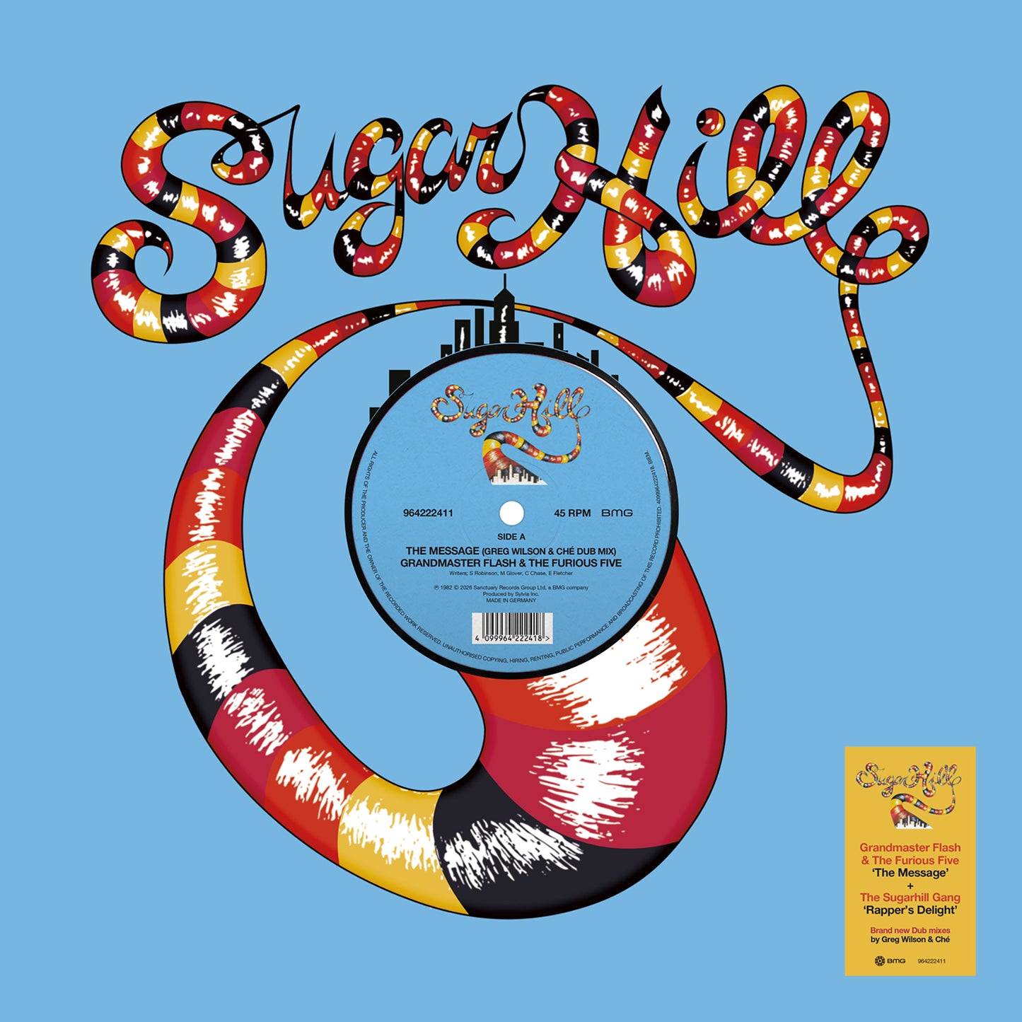 Sugarhill Gang/Grandmaster Flash - Rapper's Delight DUB/The Message DUB (RSD 2026)