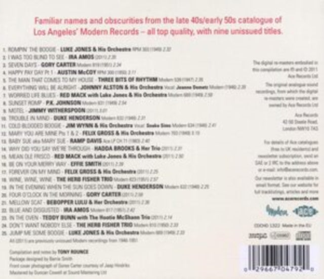 Further Mellow Cats'n'Kittens: Hot R&B And Cool Blues 1946-1951 - Further Mellow Cats'n'Kittens: Hot R&B And Cool Blues 1946-1951