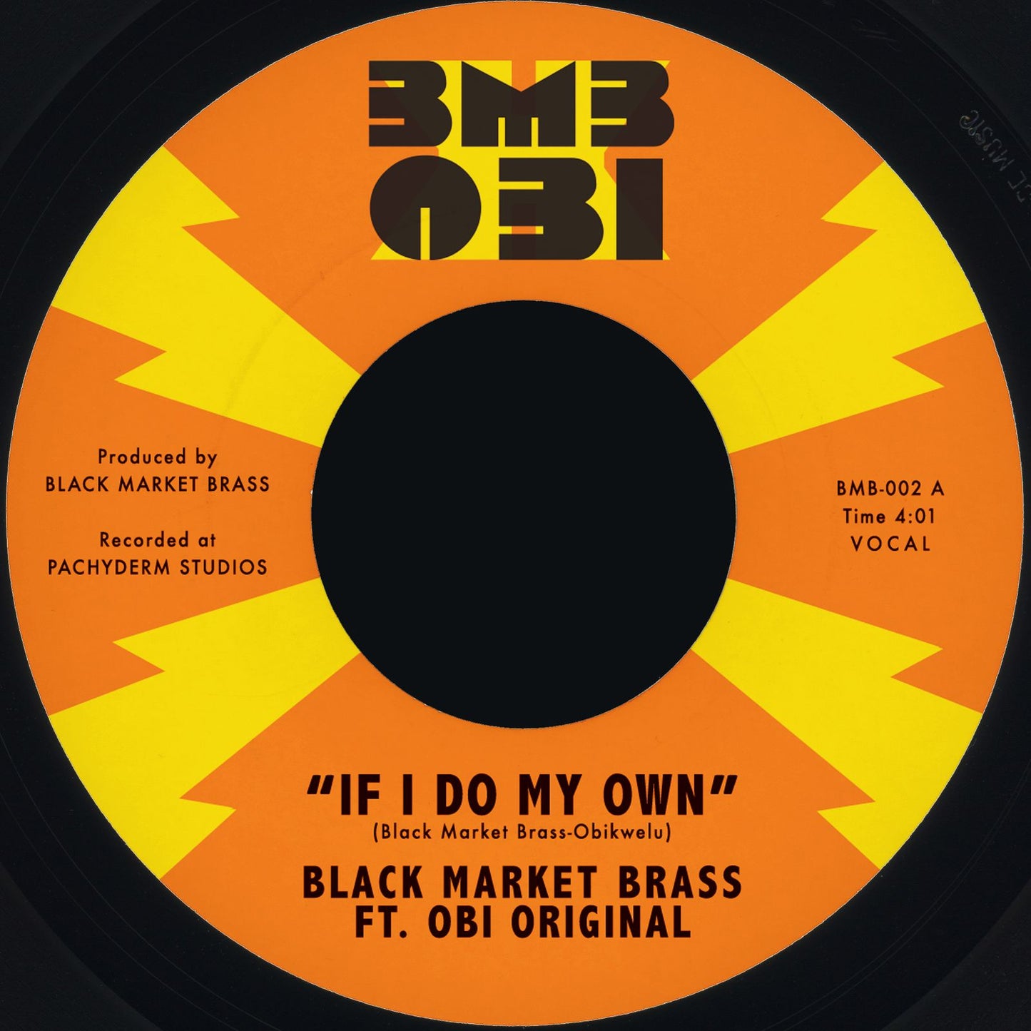 Black Market Brass - If I Do My Own / I No Be (Colonizer)