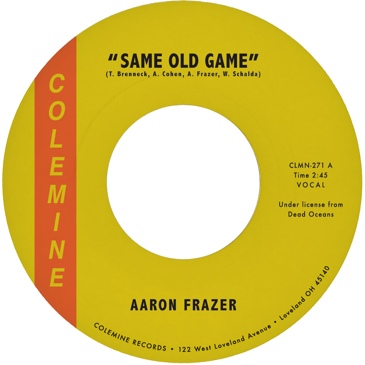 Frazer, Aaron - Same Old Game / Let Your Love Grow