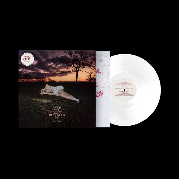 Clear & White Marble Effect LP