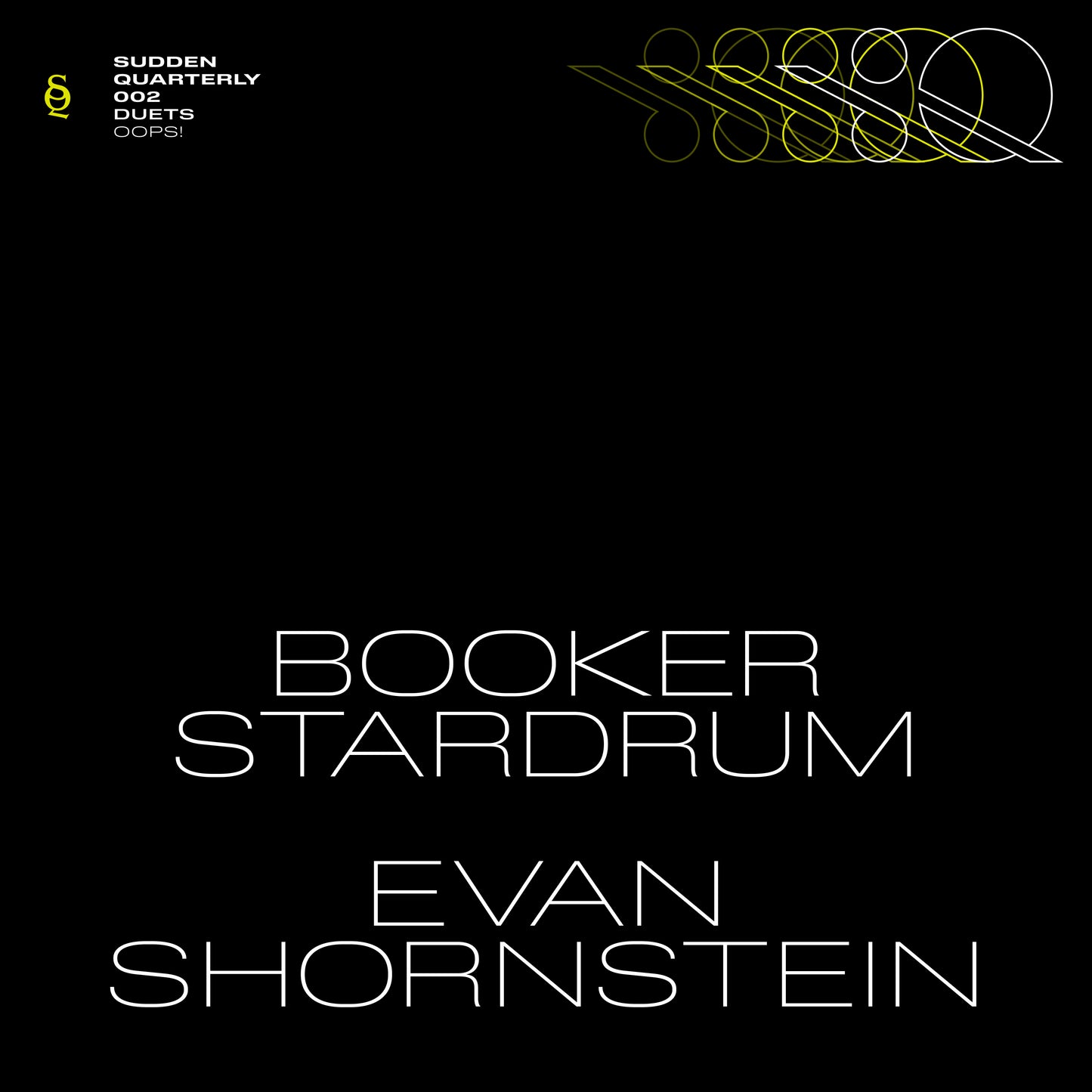 Stardrum, Booker & Evan Shornstein - OOPS!
