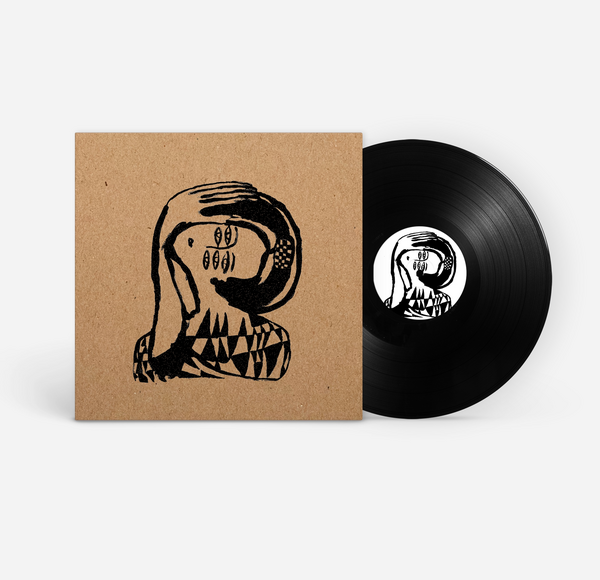Black LP in Hand-Silkscreened Sleeve (Import)
