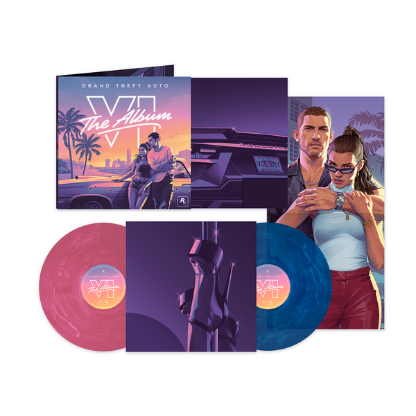 Marble Pink & Blue 2LP + Poster