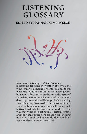 Kemp-Welch, Hanna - Listening Glossary
