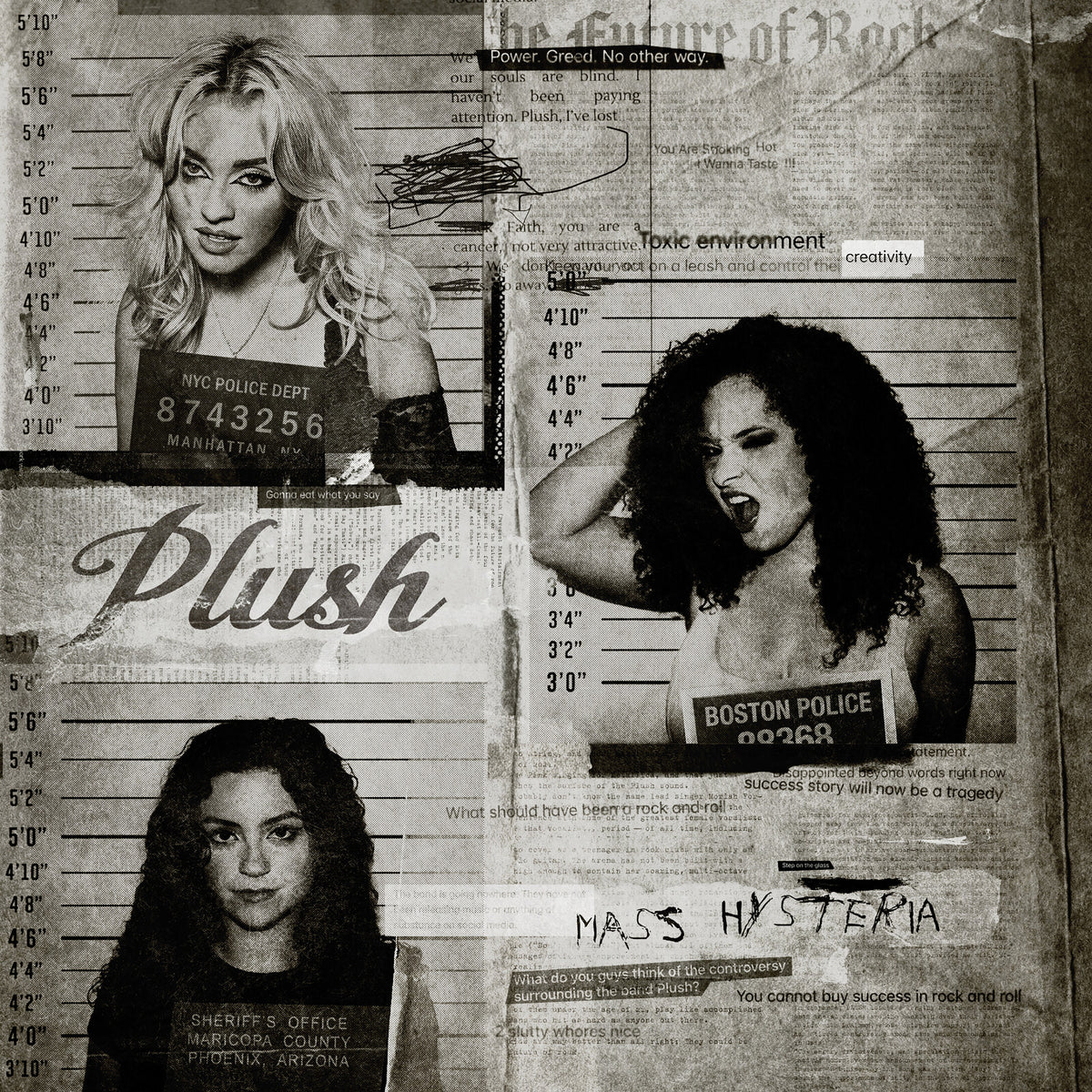 Plush (NY Trio) - Mass Hysteria