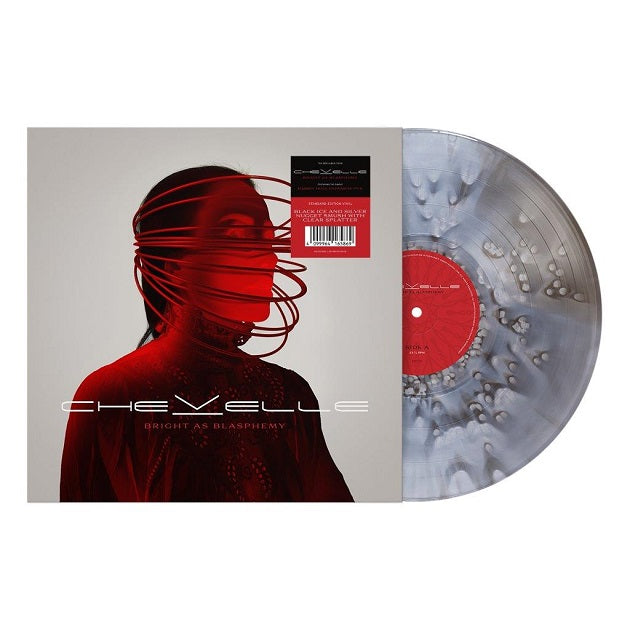 Limited 140g "Black Ice & Silver Nugget Smush" with Clear Splatter LP