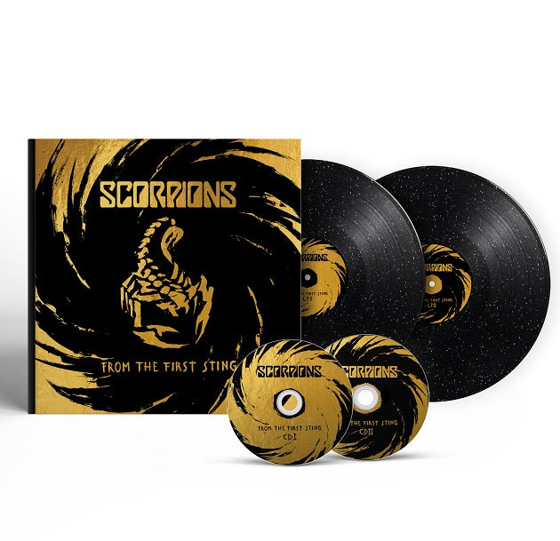 Limited Deluxe "Sparkling" (Black with Silver Sparkles) 2LP + 2CD in 40pp Bookpack