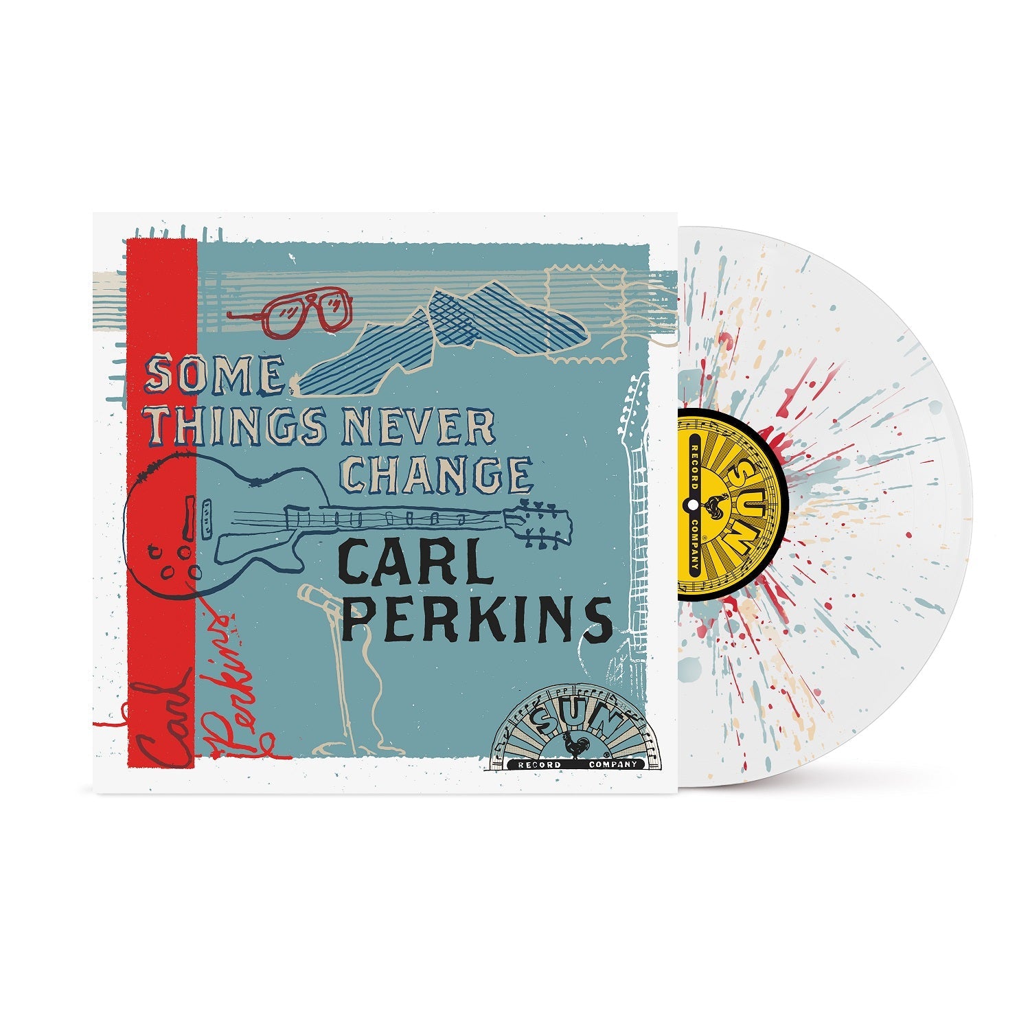 "Blue Suede" Splatter LP
