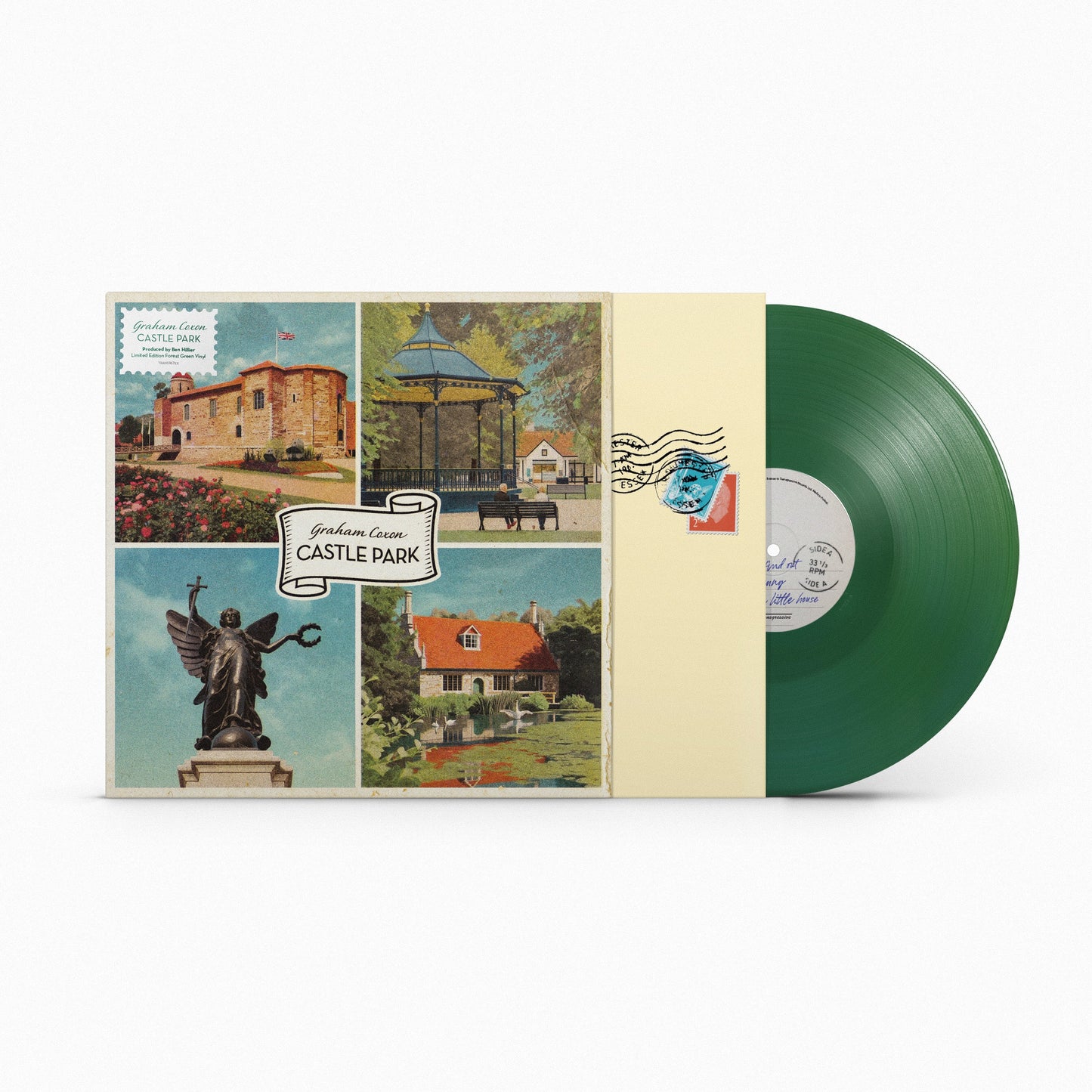 Forest Green LP + 4 Postcards