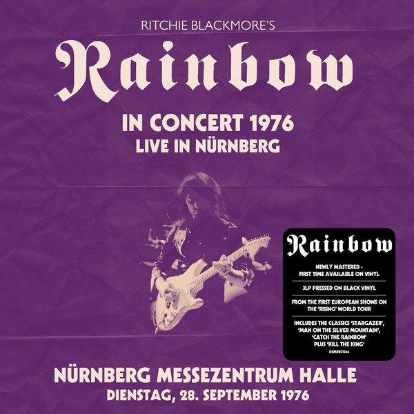 Blackmore’s, Ritchie Rainbow - Live in Nurnberg 1976 - Nurnberg Messezentrum Halle 28.9.1976