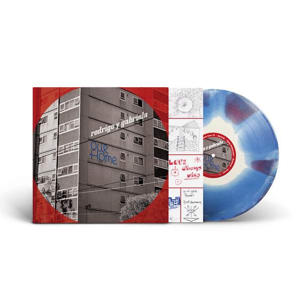 White on Blue on Red Triple Layer LP