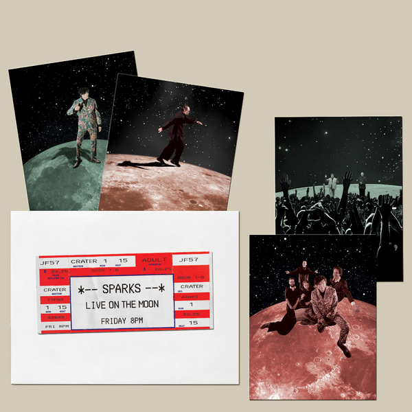Moon Coloured Silver Marble 2LP + Postcard Set