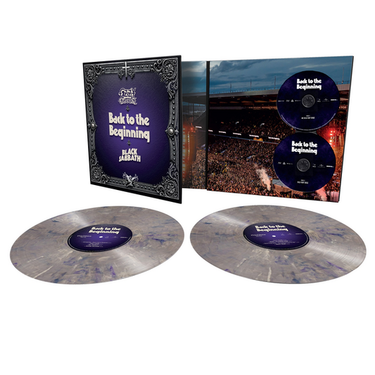 Silver & Purple Metallic Splatter 2LP + 2Blu-Ray