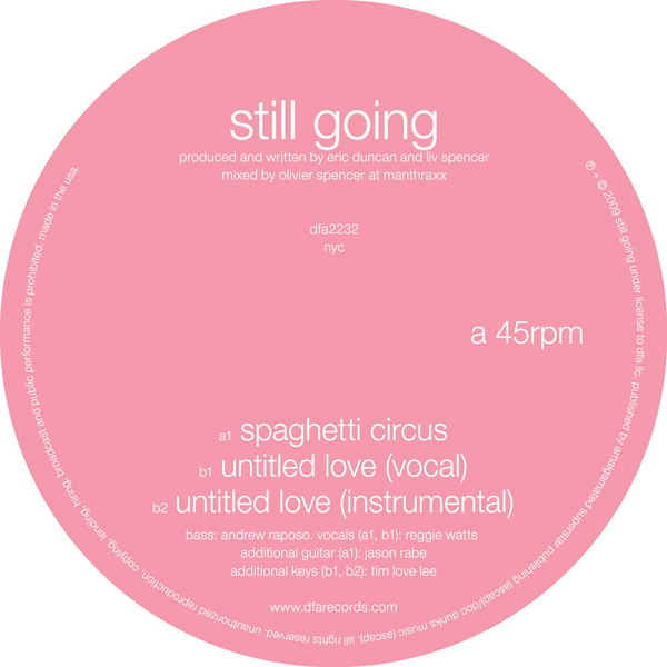 Still Going - Spaghetti Circus