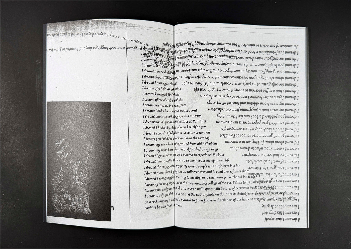 White Flowers - Dreams From Somebody Else Art Book