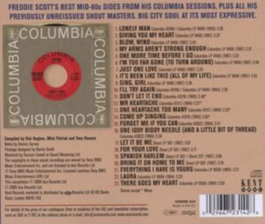 Scott, Freddie - Mr Heartache: The Best Of The Columbia Recordings