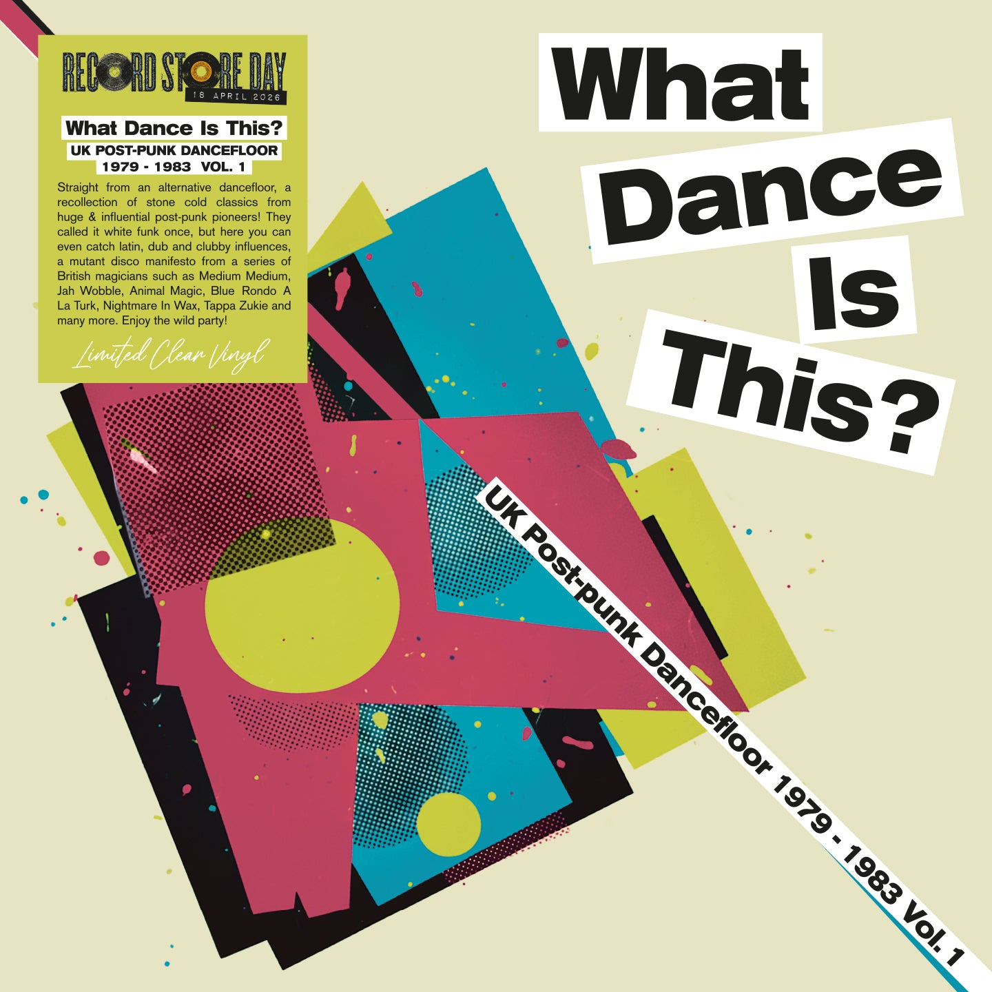 What Dance Is This? UK Post-Punk Dancefloor 1979–1983 Vol. 1 (RSD 2026) - Various Artists (RSD 2026)