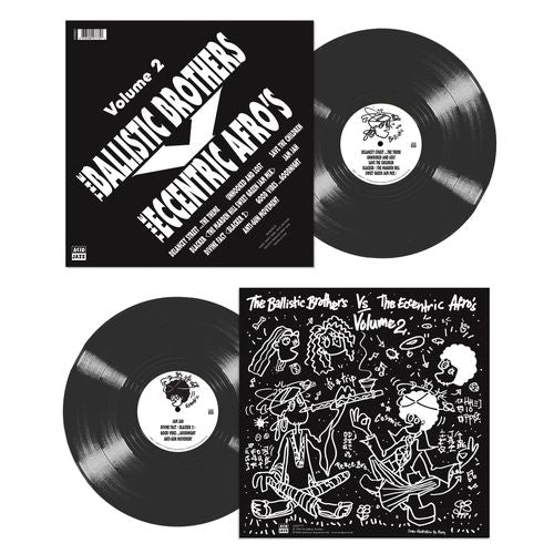 Ballistic Brothers, The - The Ballistic Brothers Vs. The Eccentric Afros - Volume 2 (2025 Reissue)