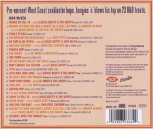 McVea, Jack & His Orchestra - Fortissimo! The Combo Recordings 1954-57