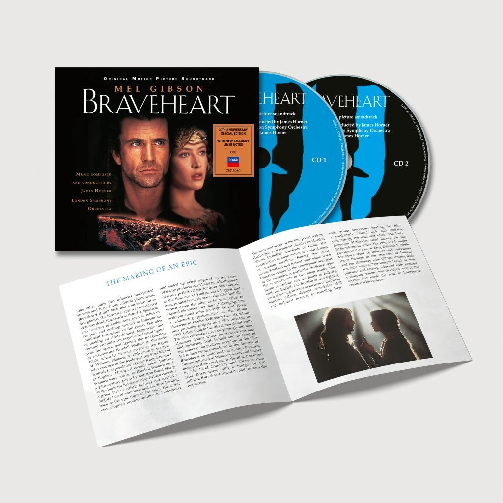 Braveheart (OST) - Music By James Horner & London Symphony Orchestra (30th Anniversary Edition)