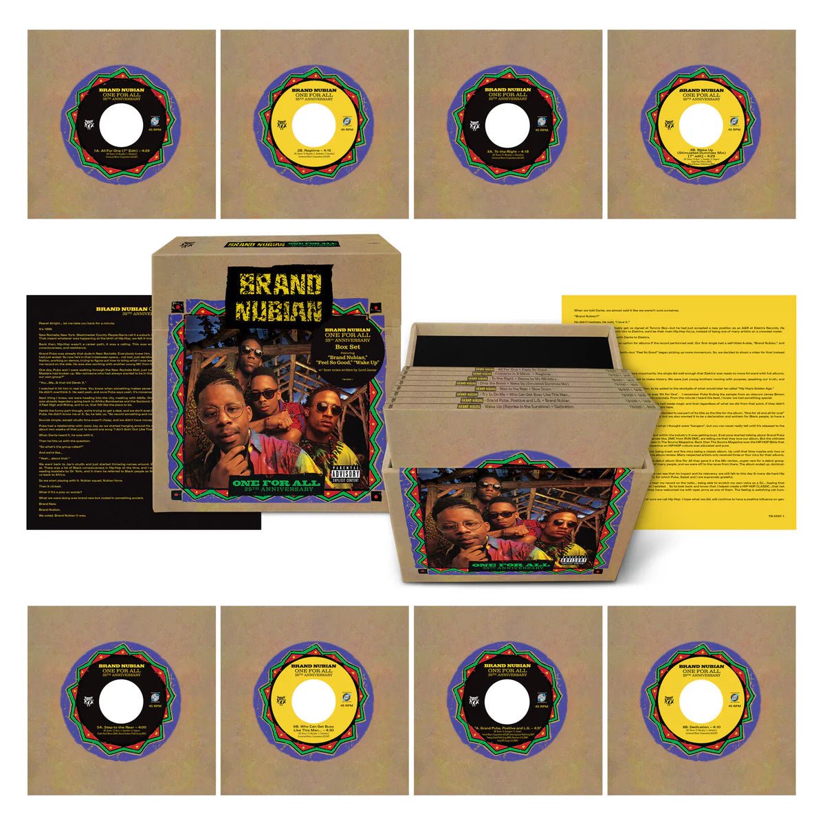 Brand Nubian - One for All (35th Anniversary Edition)
