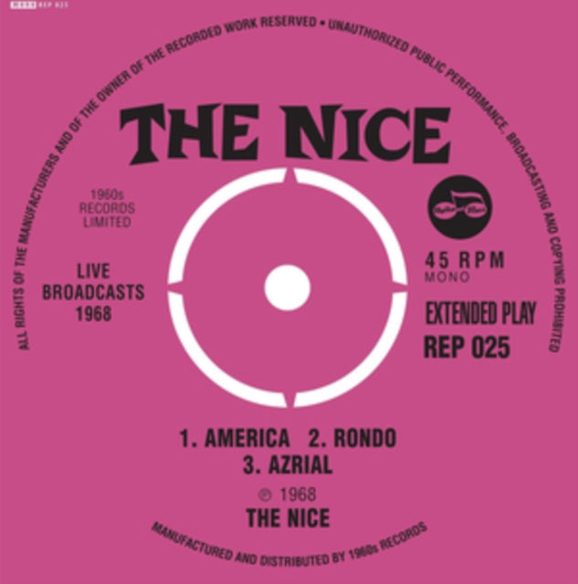 Nice, The - LIVE BROADCASTS 1968 EP