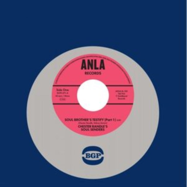 Randle's, Chester Soul Senders - Soul Brother's Testify (Part 1) / Soul Brother's Testify (Part 2) (2023 Reissue)