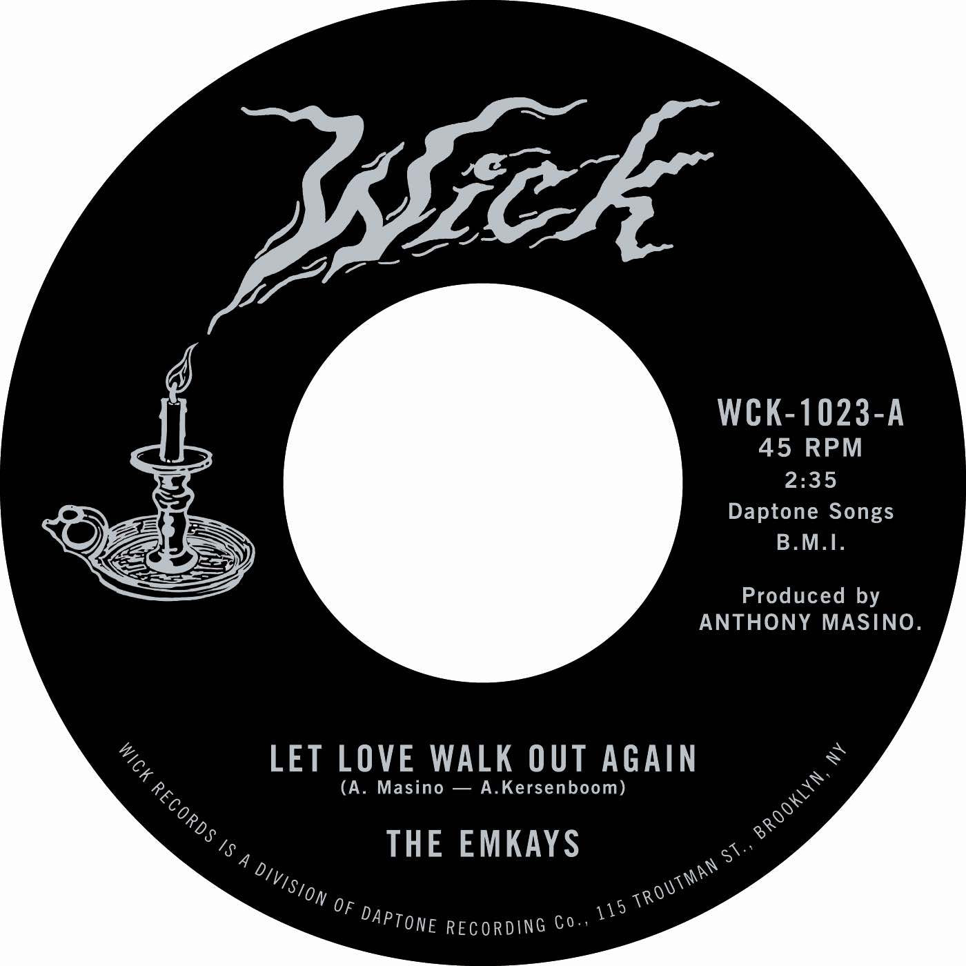 Emkays, The - Let Love Walk Out Again / Through the Pines