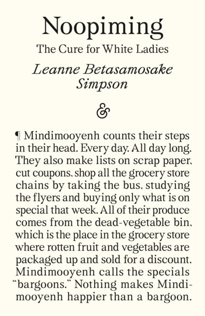 Simpson, Leanne Betasamosake - Noopiming: The Cure for White Ladies