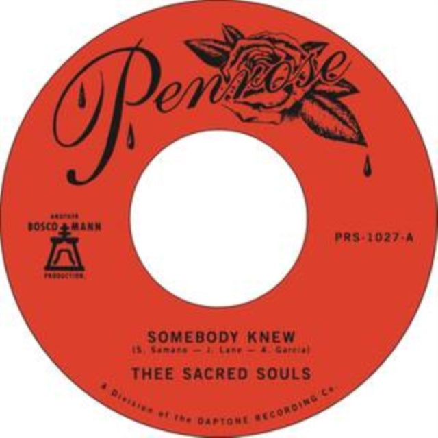 Thee Sacred Souls - Somebody Knew / We Don’T Have To Be Alone