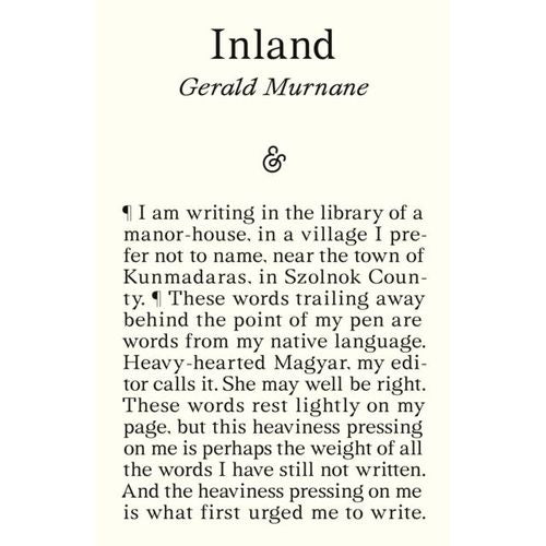 Murnane, Gerald - Inland