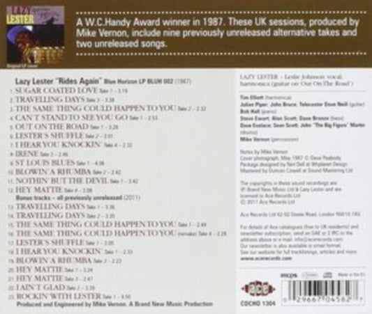 Lazy Lester - Rides Again - Expanded Edition