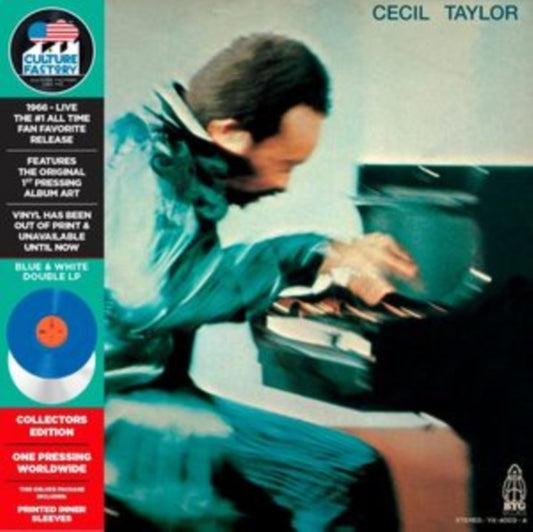 Taylor, Cecil - Student Studies (Blue/White Vinyl 2Lp)