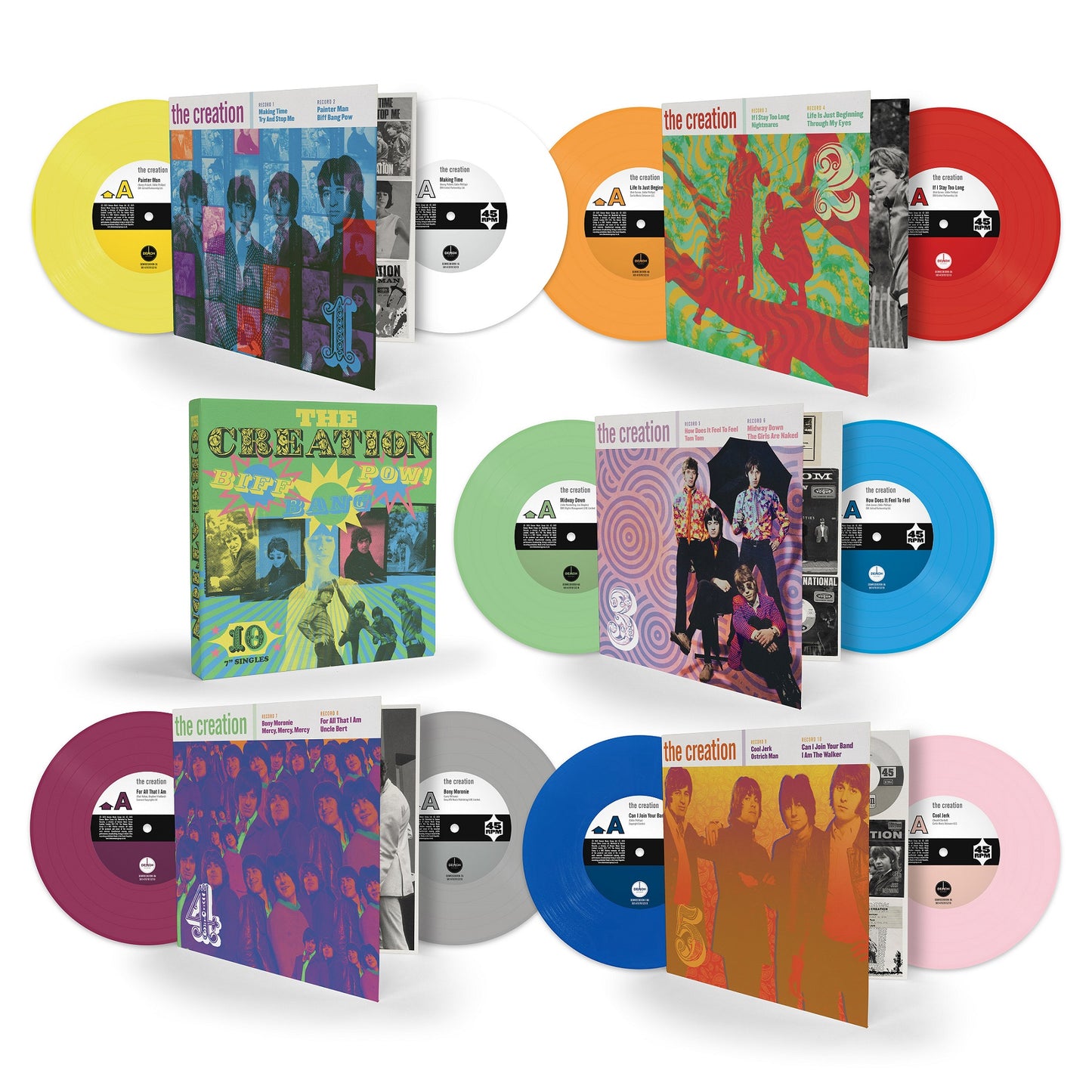Creation, The - Biff Bang Pow: The Creation Singles Box