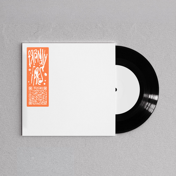 White Label 7" with QR Code