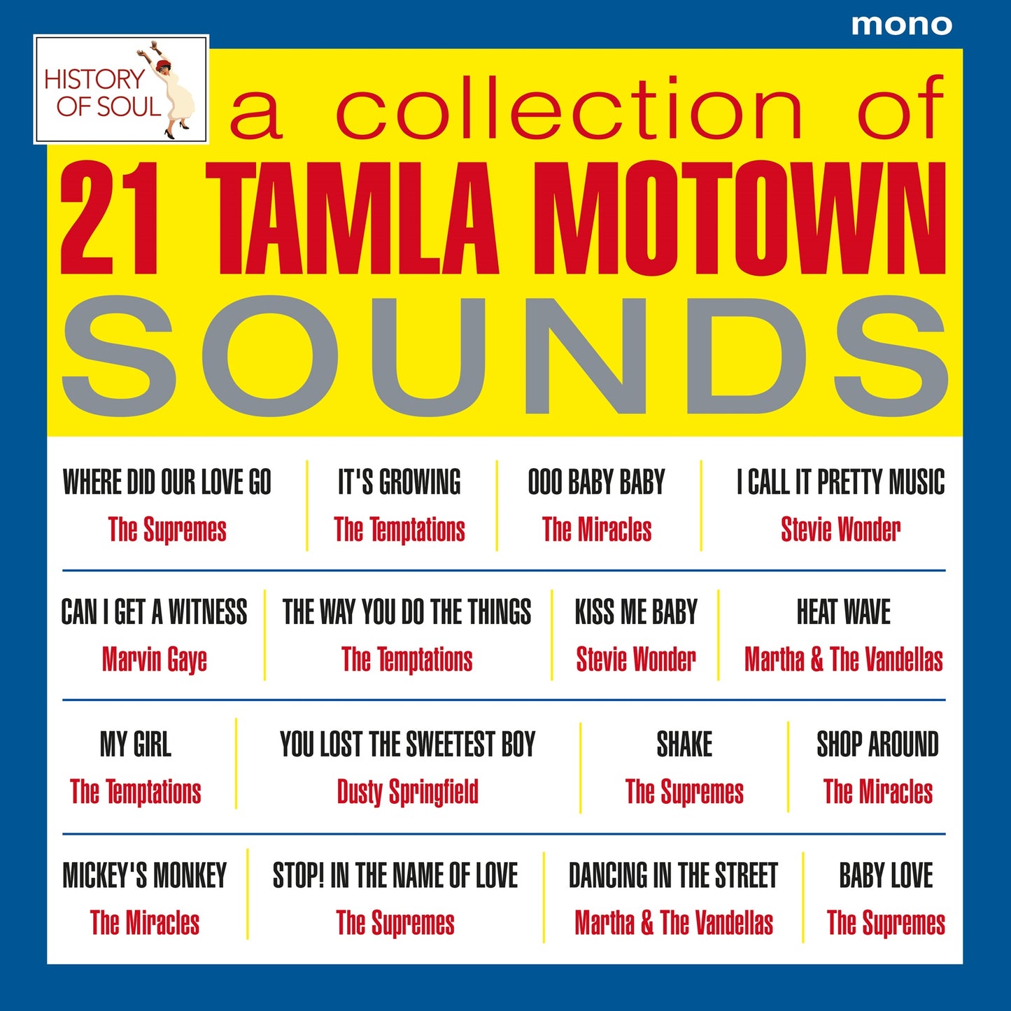 Collection of 21 Tamla Motown Sounds, A - Various Artists