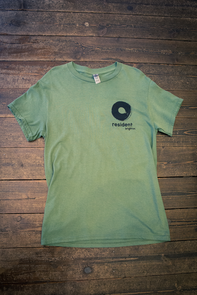 Resident T-Shirt - Green T | Black Ink
