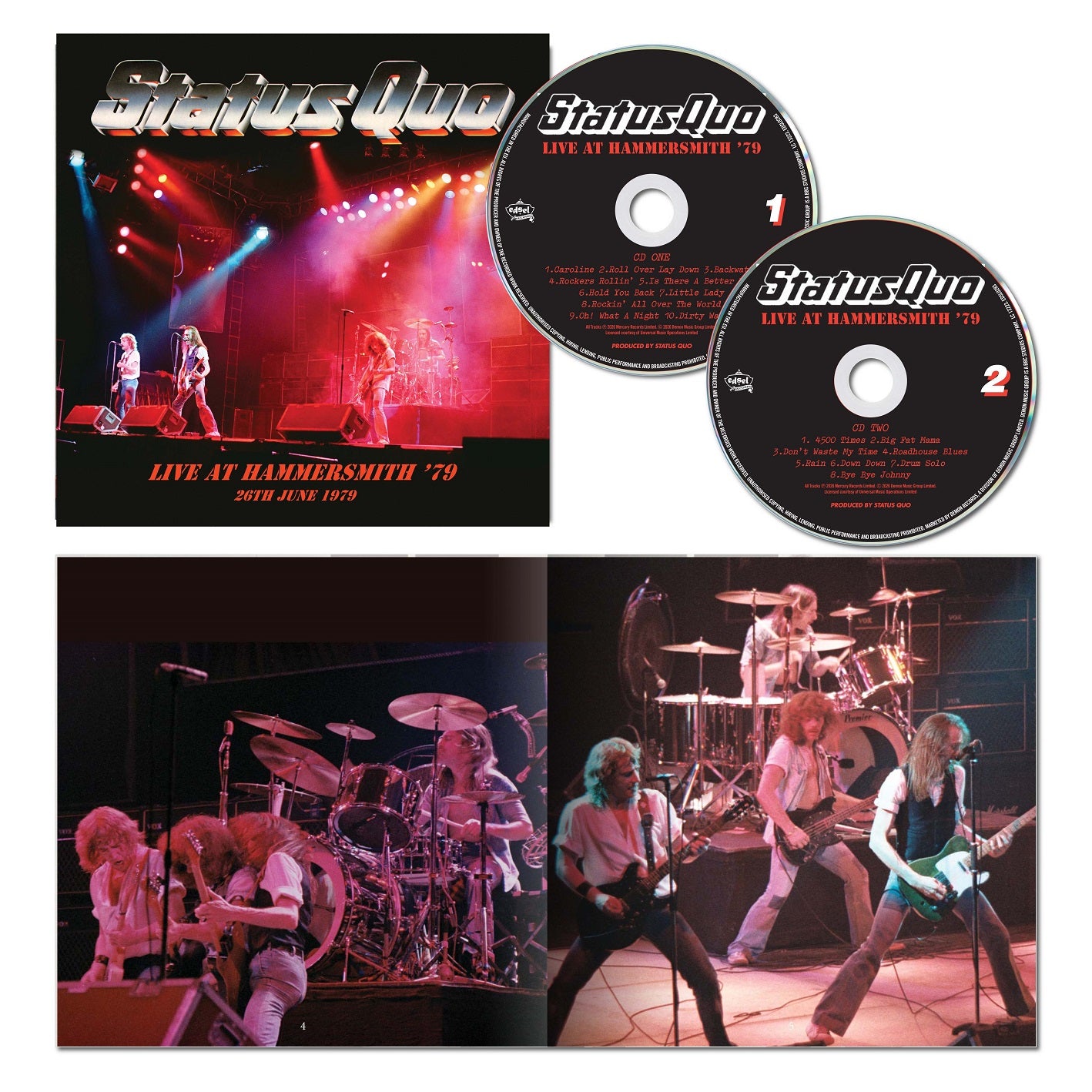 Status Quo - Live at Hammersmith '79