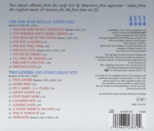 Wells, Mary - The One Who Really Loves You / Two Lovers And Other Great Hits