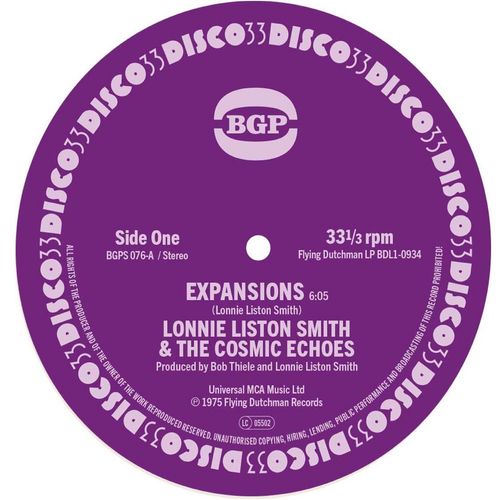 Liston Smith, Lonnie & The Cosmic Echoes - Expansions / Cosmic Funk (50th Anniversary Edition)