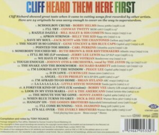 Cliff Heard Them Here First - Cliff Heard Them Here First