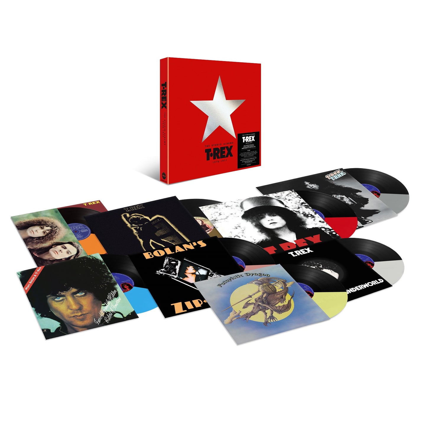 T. Rex - The Studio Albums 1970 - 1977