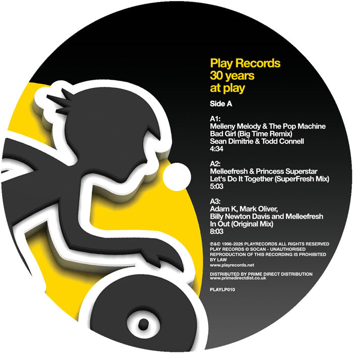 deadmau5 / MelleeFresh - Play Records: 30 Years at Play (RSD 2026)
