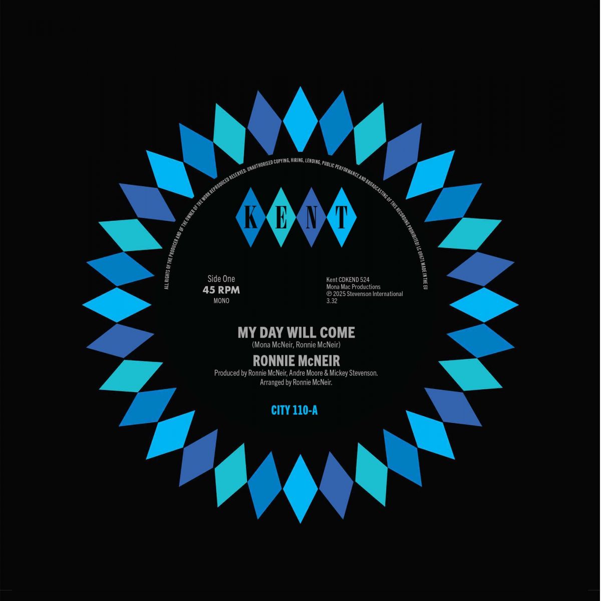 McNeir, Ronnie - My Day Will Come / The Girl's Alright With Me